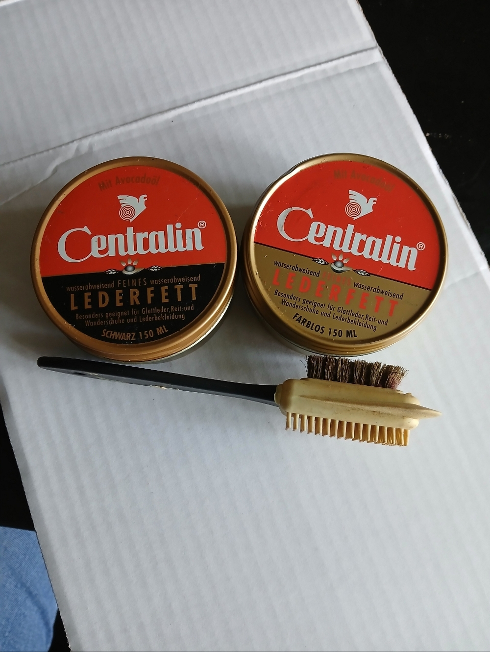 Vintage Centralin Lederfett Leather Care & Waterproof